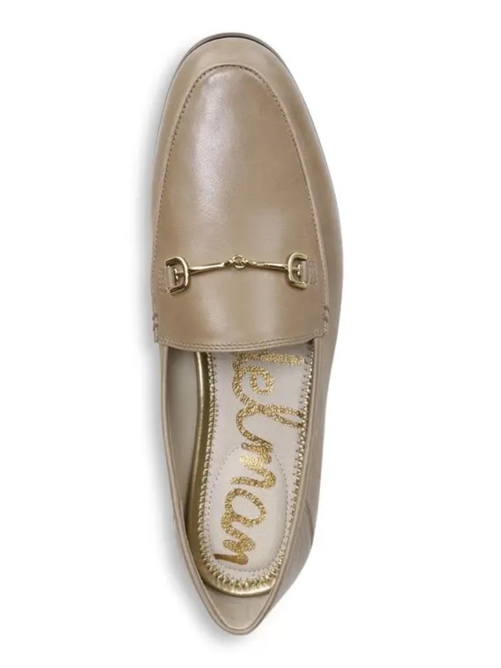 Sam Edelman Loraine Bit Loafers Cedarwood Leather Tan Beige Size 9